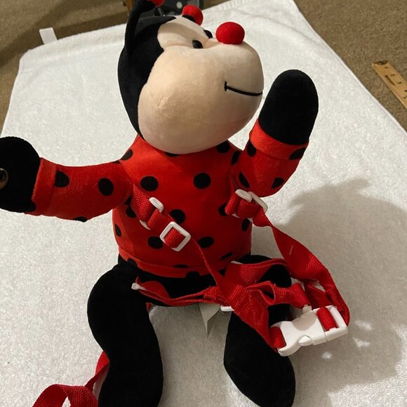 Lady Bug Plush On Leash - Picture 4 of 12
